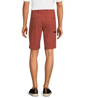 Roundtree & Yorke Performance Straight Fit Flat Front 10#double; Tech Shorts