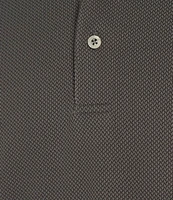 Roundtree & Yorke Performance The Fairway Short Sleeve Jacquard Polo Shirt