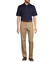 Roundtree & Yorke Performance The Fairway Short Sleeve Solid Polo Shirt