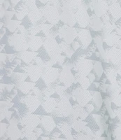 Roundtree & Yorke Performance Triangle Printed Polo Shirt