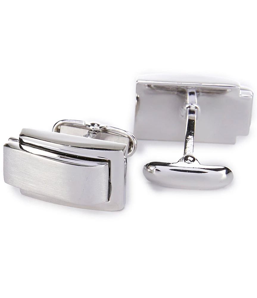 Roundtree & Yorke Piggy Mix Metal Cuff Links