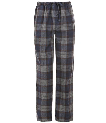 Roundtree & Yorke Portuguese Flannel Plaid Sleep Pants