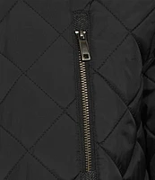 Roundtree & Yorke Quilted with Herringbone Shoulders Jacket