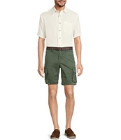 Roundtree & Yorke R and R 9#double; Inseam Cargo Shorts