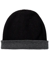 Roundtree & Yorke Reversible Waffle Beanie