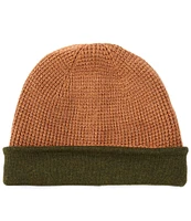 Roundtree & Yorke Reversible Waffle Beanie