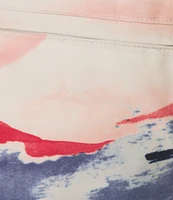 Roundtree & Yorke Sailboat Scenic 10#double; Swim Trunks