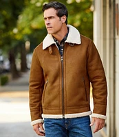 Roundtree & Yorke Sherpa Collar Hipster Jacket