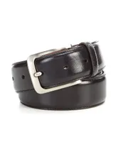 Roundtree & Yorke Shiny Dress Leather Belt