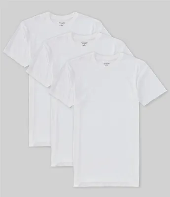 Roundtree & Yorke Short Sleeve Crew Neck T-Shirts 3-Pack