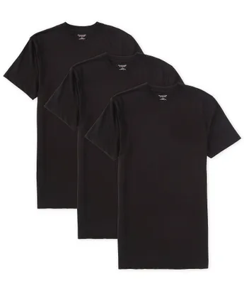 Roundtree & Yorke Short Sleeve Crew Neck Undershirts 3-Pack