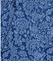 Roundtree & Yorke Short Sleeve Patterned Polynosic Polo Shirt