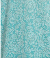 Roundtree & Yorke Short Sleeve Patterned Polynosic Polo Shirt