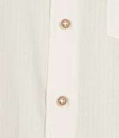 Roundtree & Yorke Short Sleeve Ribstop Solid Sport Shirt