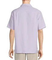 Roundtree & Yorke Short Sleeve Small Check Sport Shirt