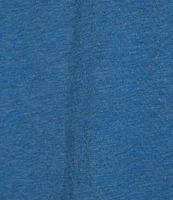 Roundtree & Yorke Short Sleeve Solid Heathered Pocket Crew T-Shirt