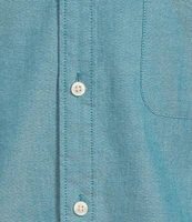 Roundtree & Yorke Short Sleeve Solid Oxford Sport Shirt