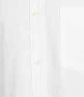 Roundtree & Yorke Short Sleeve Solid Oxford Sport Shirt
