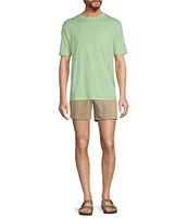 Roundtree & Yorke Short Sleeve Solid Pocket Crew T-Shirt