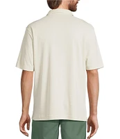 Roundtree & Yorke Short Sleeve Stripe Polynosic Polo Shirt