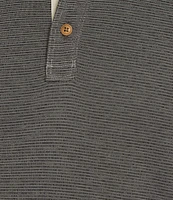 Roundtree & Yorke Short Sleeve Stripe Polynosic Polo Shirt