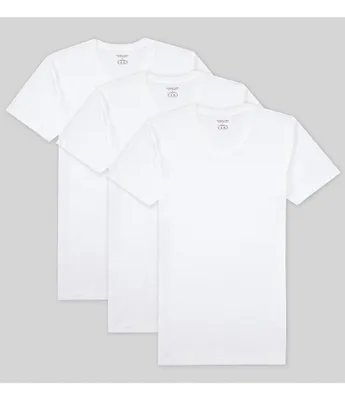Roundtree & Yorke Short Sleeve V-Neck T-Shirts 3-Pack