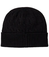 Roundtree & Yorke Solid Cable Beanie