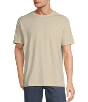 Roundtree & Yorke Solid Cloud Short Sleeve Crew Neck T-Shirt