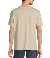 Roundtree & Yorke Solid Cloud Short Sleeve Crew Neck T-Shirt