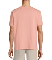 Roundtree & Yorke Solid Cloud Short Sleeve Crew Neck T-Shirt