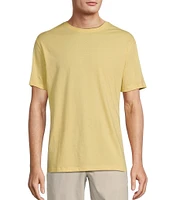 Roundtree & Yorke Solid Cloud Short Sleeve Crew Neck T-Shirt