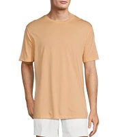 Roundtree & Yorke Solid Cloud Short Sleeve Crew Neck T-Shirt