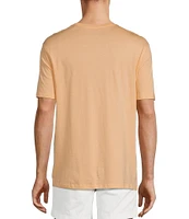 Roundtree & Yorke Solid Cloud Short Sleeve Crew Neck T-Shirt