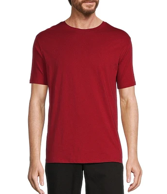 Roundtree & Yorke Solid Cloud Short Sleeve Crew Neck T-Shirt