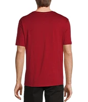 Roundtree & Yorke Solid Cloud Short Sleeve Crew Neck T-Shirt