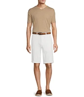 Roundtree & Yorke Solid Cloud Short Sleeve V-Neck T-Shirt