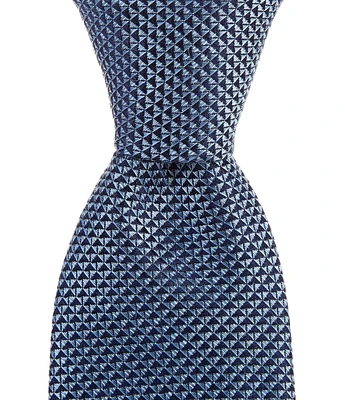 Roundtree & Yorke Solid Textured 2 3/4#double; Woven Tie