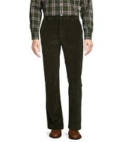 Roundtree & Yorke Stewart Classic Fit Flat Front Corduroy Pants