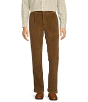 Roundtree & Yorke Stewart Classic Fit Pleated Corduroy Pants