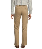 Roundtree & Yorke Straight Fit Flat Front Texture Chino Pants