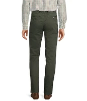 Roundtree & Yorke Straight Fit Flat Front Texture Chino Pants