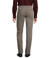 Roundtree & Yorke Straight Fit Flat Front Texture Chino Pants