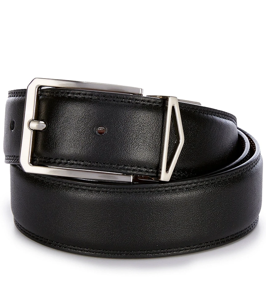 Roundtree & Yorke Superman Reversible Leather Belt