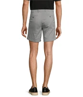 Roundtree & Yorke The Cloud Collection 7#double; Flat Front Washed Chino Shorts