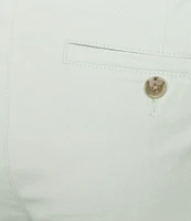 Roundtree & Yorke The Cloud Collection 7#double; Flat Front Washed Chino Shorts