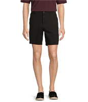 Roundtree & Yorke The Cloud Collection 8#double; Flat-Front Tech Pocket Washed Chino Shorts