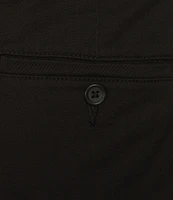 Roundtree & Yorke The Cloud Collection 8#double; Flat-Front Tech Pocket Washed Chino Shorts