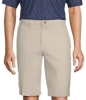 Roundtree & Yorke The Cloud Short Collection 11#double; Flat Front Washed Chino Shorts
