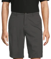 Roundtree & Yorke The Cloud Short Collection 11#double; Flat Front Washed Chino Shorts