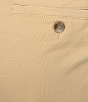 Roundtree & Yorke The Cloud Short Washed Classic Fit Flat Front 13#double; Inseam Chino Shorts